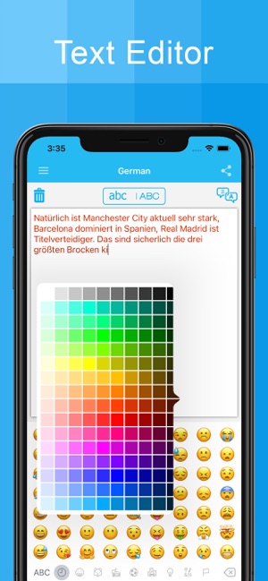 german keyboard on iphone