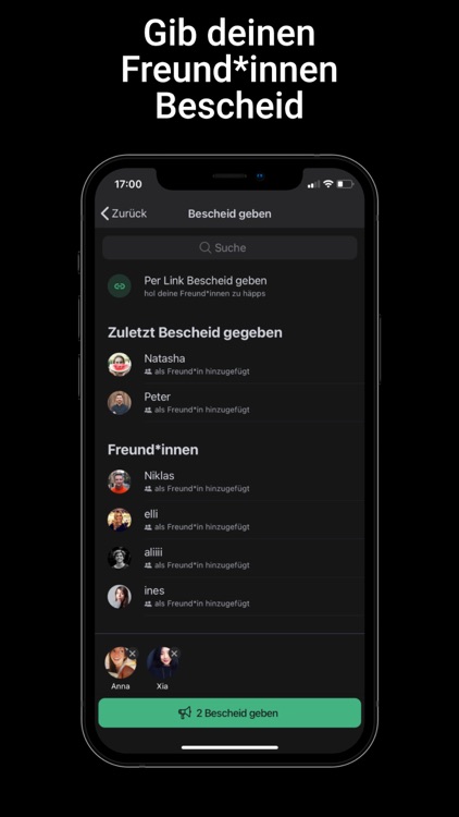 Häpps: Freunde einladen screenshot-7