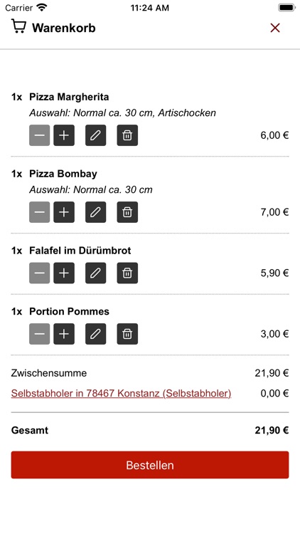 Turins Pizza Konstanz screenshot-3