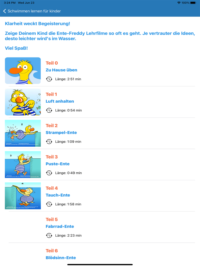 schwimmen-lernen für Anfänger