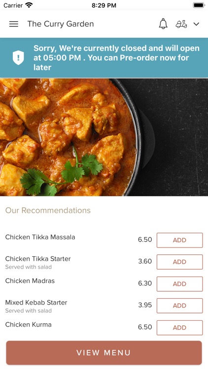 The Curry Garden Gateshead