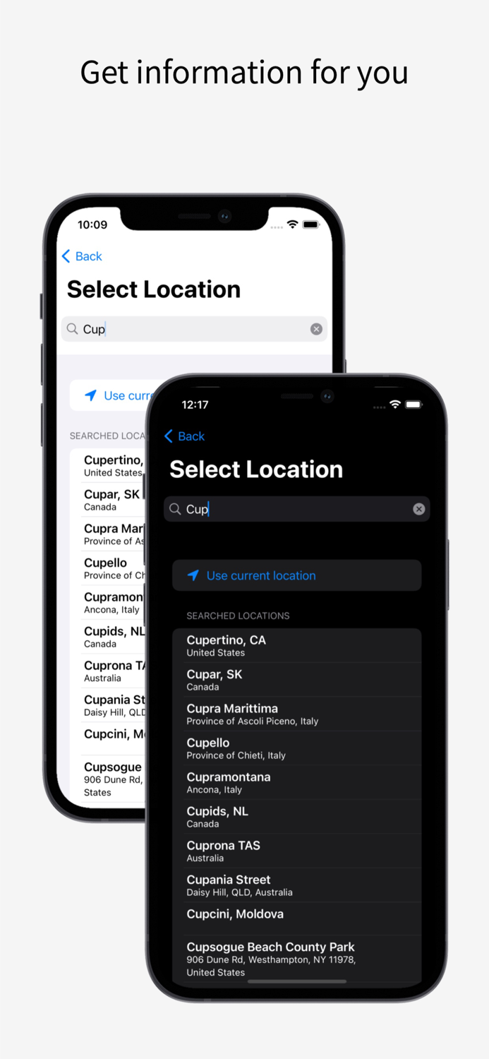 Photographers Weather Report