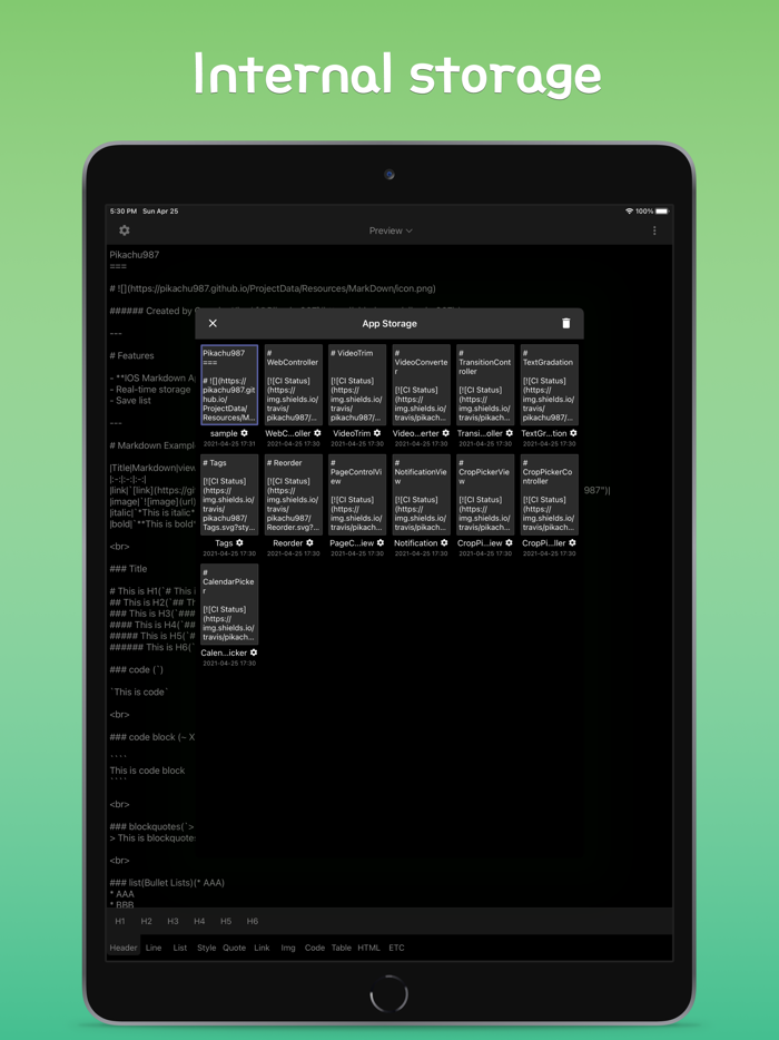 Markdown md,html,editor