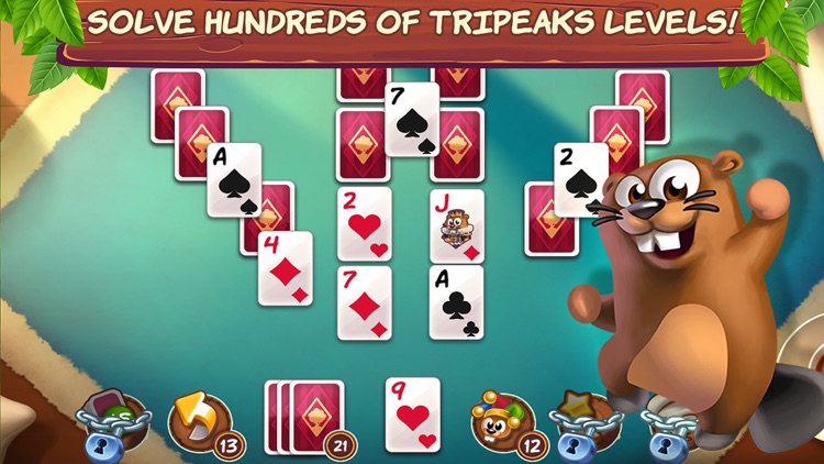 Treepeaks Solitaire Tripeaks