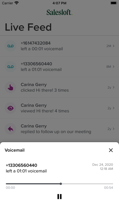 Salesloft Mobile screenshot 2