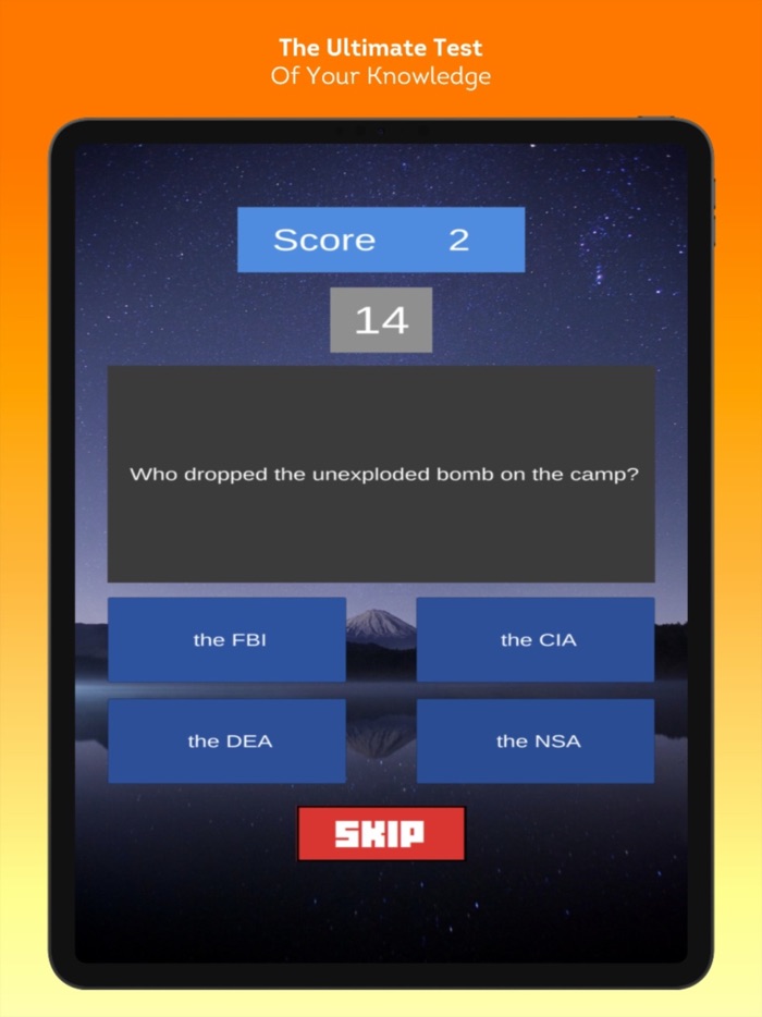 MASH Trivia Challenge