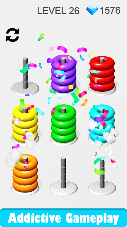 Hoop Stack Colors & Ring Games screenshot-5