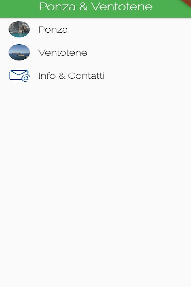 Ponza  Ventotene
