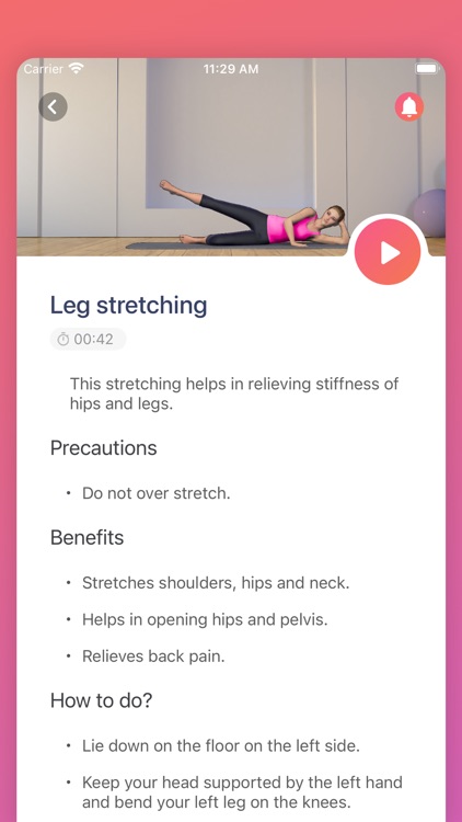 Prenatal Yoga Pregnancy Fitnes screenshot-5