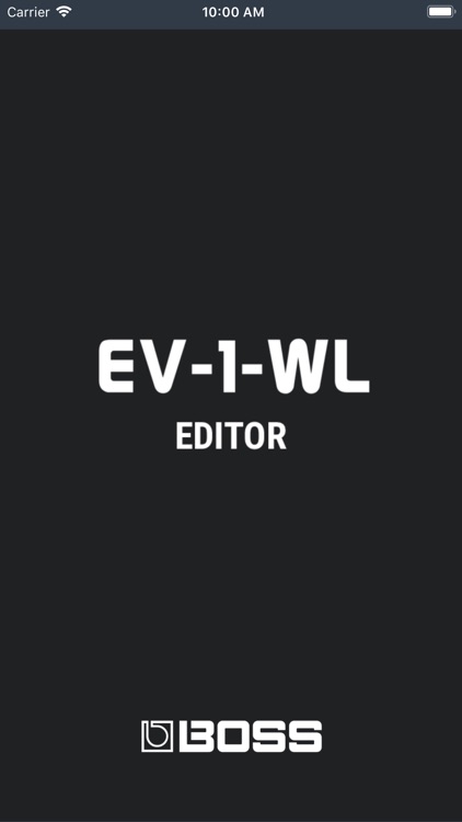 EV-1-WL Editor