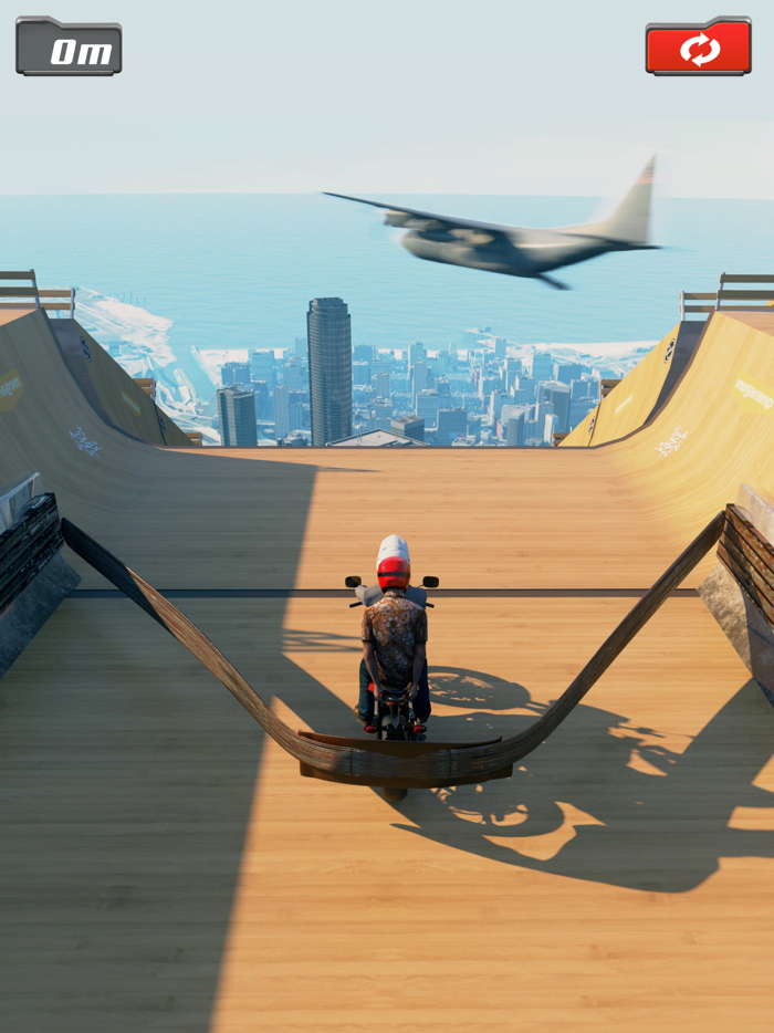 Ramp Bike Jumping