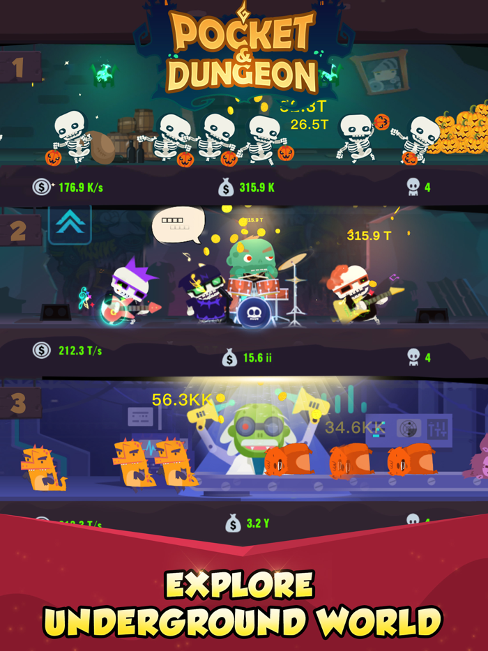 Pocket Dungeon Infinite Fight