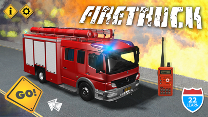 Kids Vehicles Fire Truck gamesScreenshot of 1