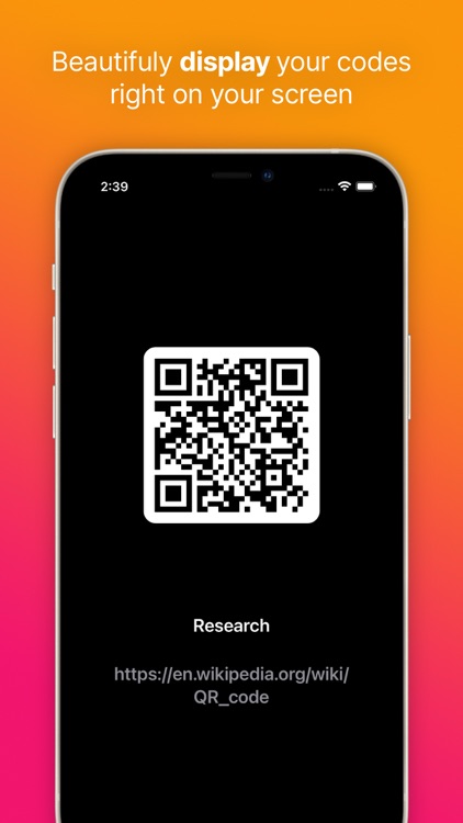 Quick QR – Create QR Codes screenshot-5