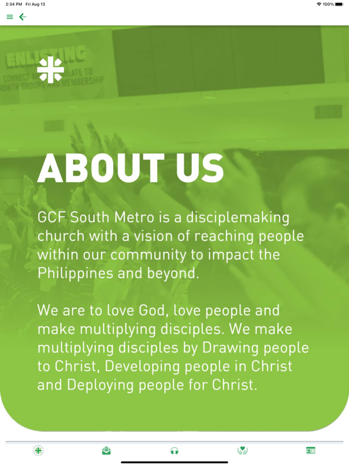 GCF South Metro App