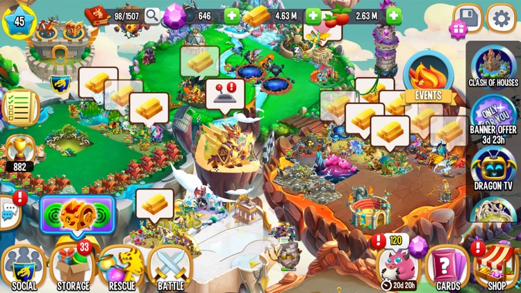 Dragon City Mobile screenshot-7