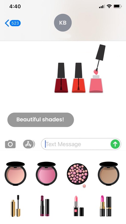 Beauty Makeup Stickers