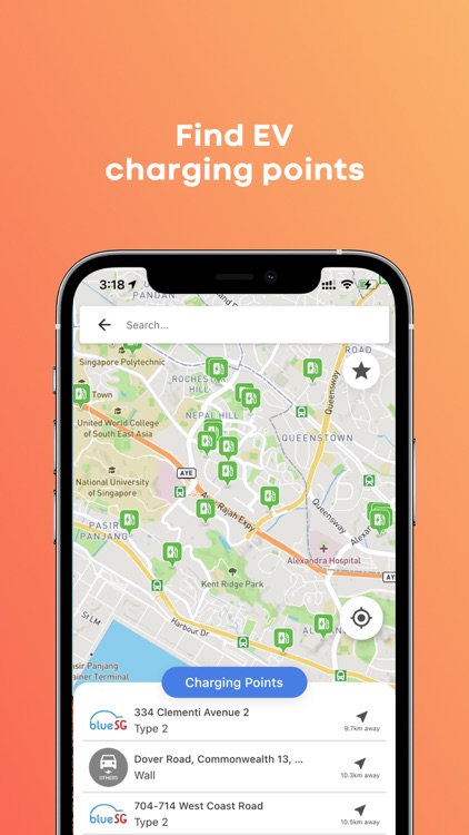 Parkar: Find, Park and Charge