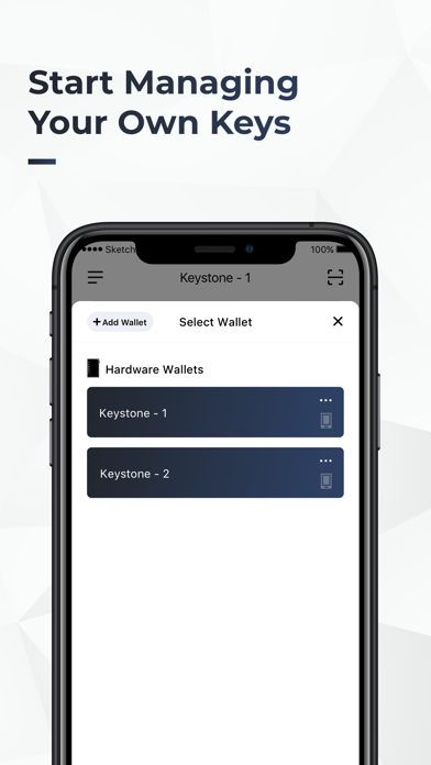 Keystone Hardware Wallet screenshot 3