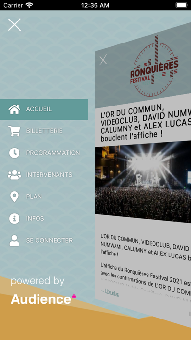 How to cancel & delete Ronquières Festival from iphone & ipad 2