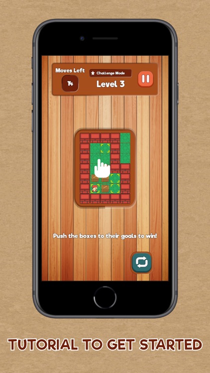 Sokoban Wood block cube puzzle screenshot-6