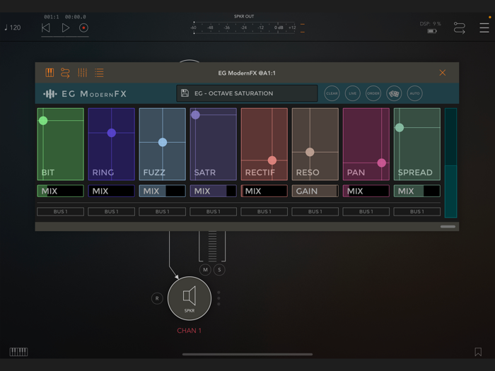 EG ModernFX AU3 Multi effects