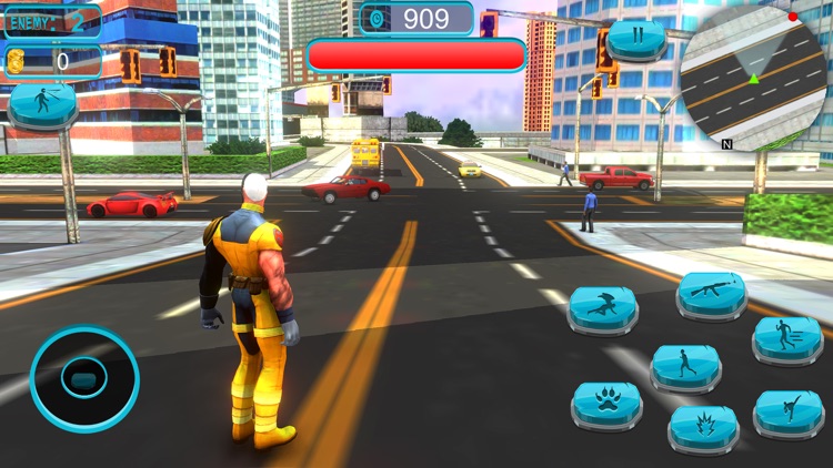 Cat Superhero Flying Hero Sim screenshot-0