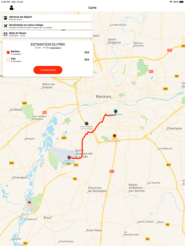 Les chauffeurs Rennais