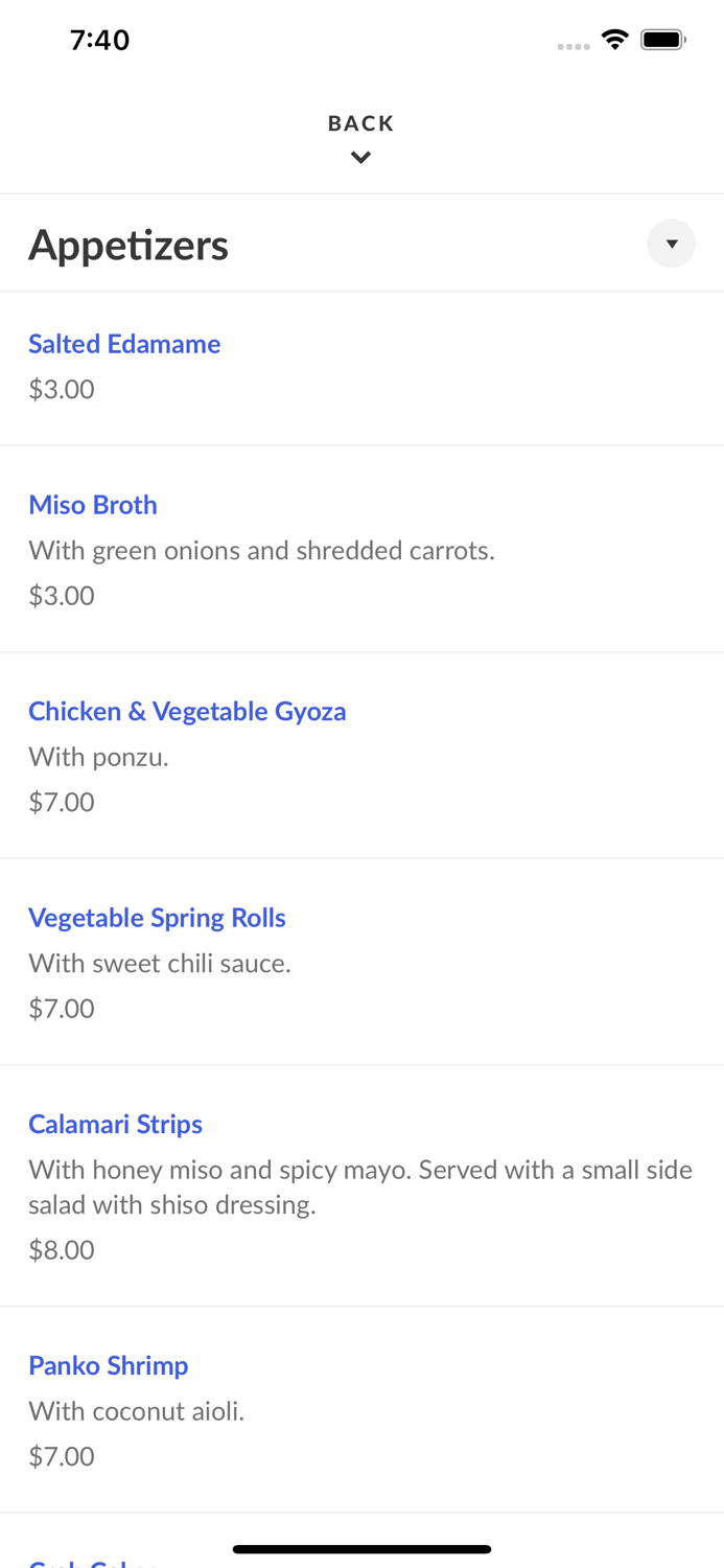 Edamame American Sushi Bar