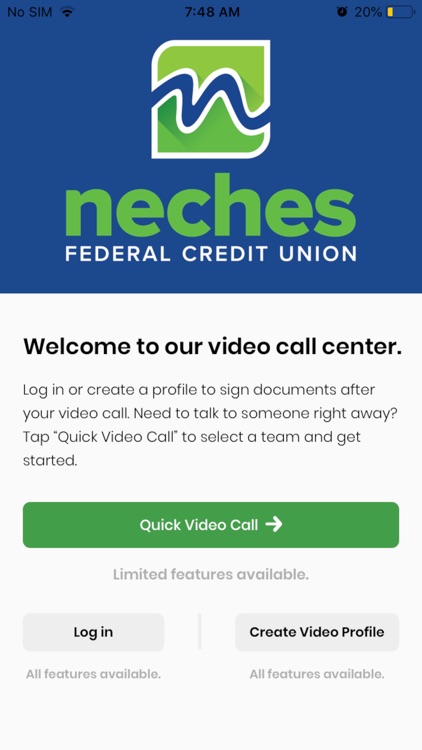 Neches FCU Video Chat