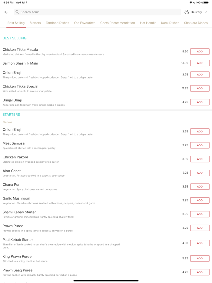 Sanderstead Tandoori