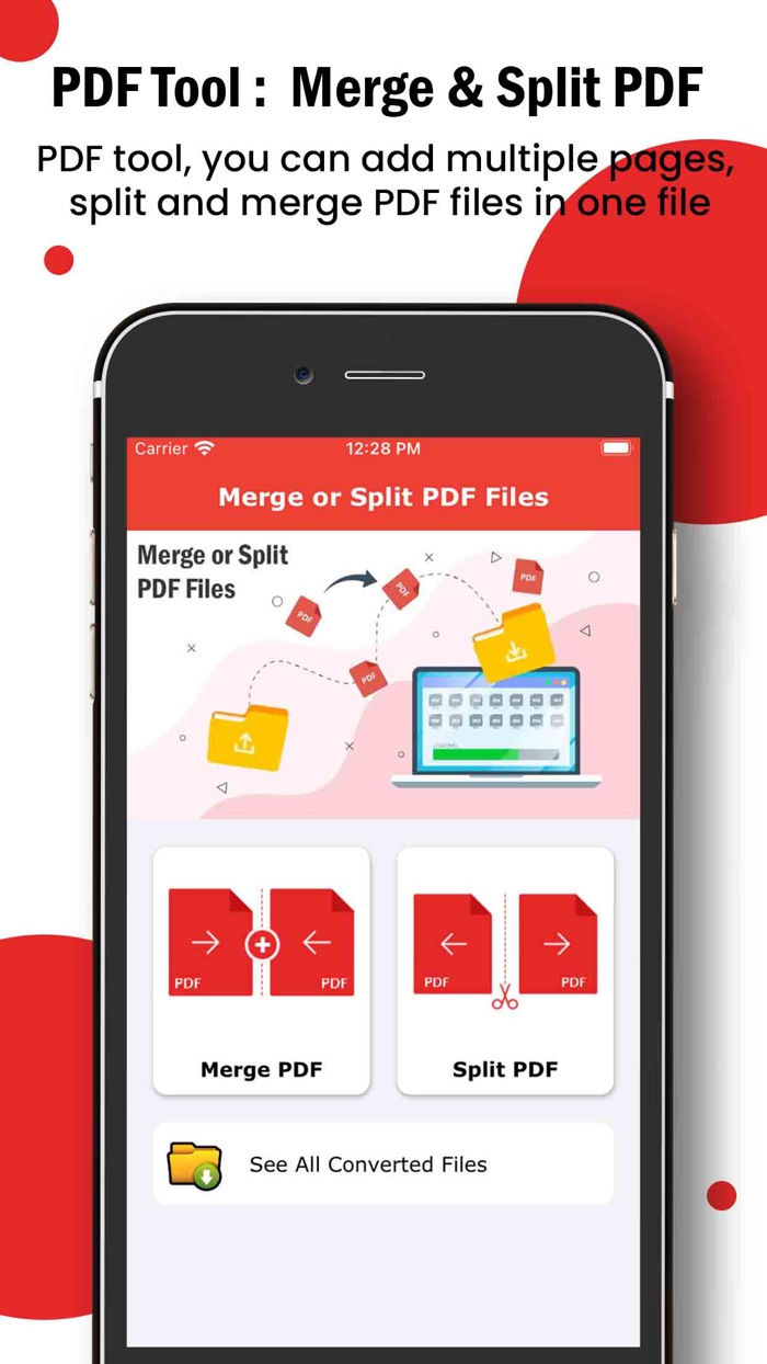 Merge or Split PDF Files