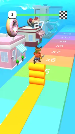 Game screenshot Crash Fox - Skate Runner mod apk