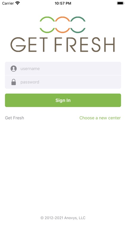 Get Fresh Ordering