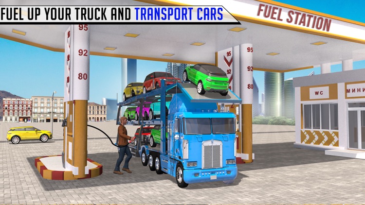 Truck Driving: Car Transporter screenshot-4
