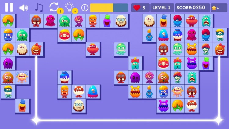 Monsters Onet : Connect Puzzle