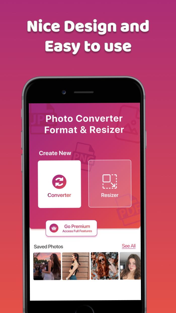 Photos Convert Format  Resize