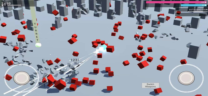 Futuristic city fightSimulator