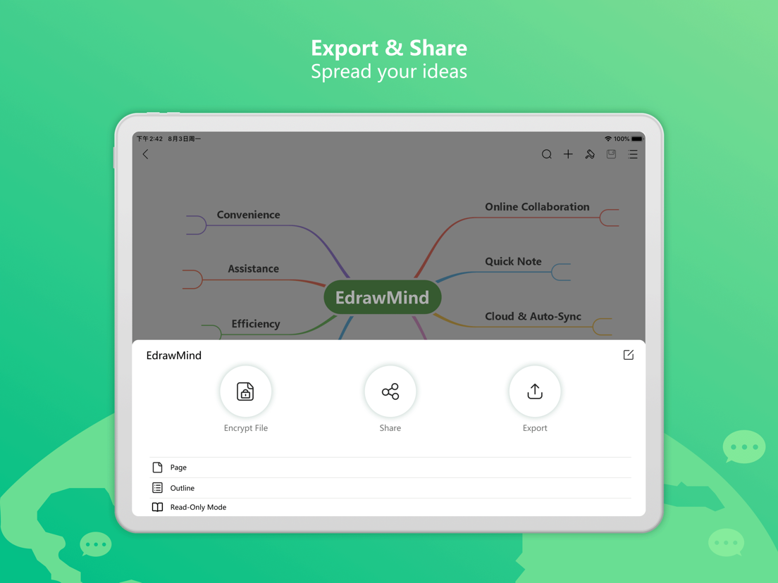 Wondershare EdrawMind MindMap - App Voor IPhone, IPad En IPod Touch ...