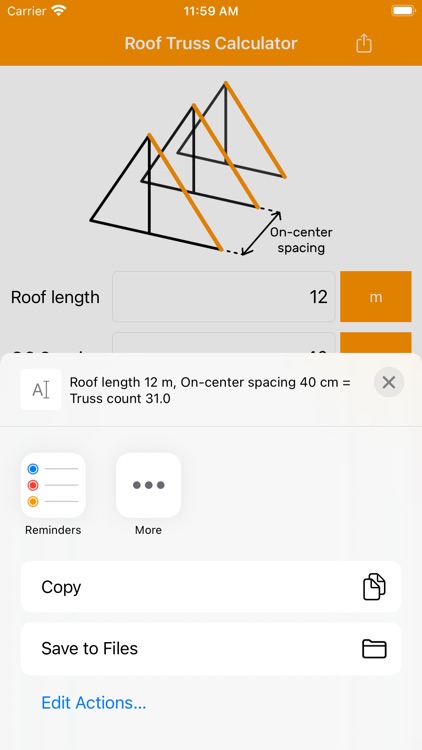 Roof Truss Calculator screenshot-4