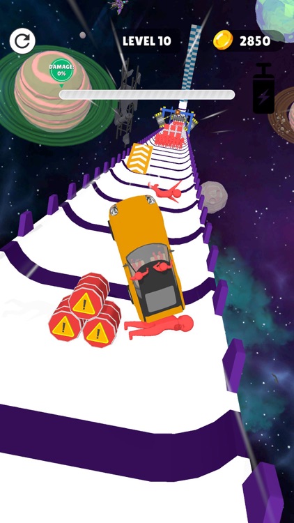 Car Fall Mega Ramp screenshot-5