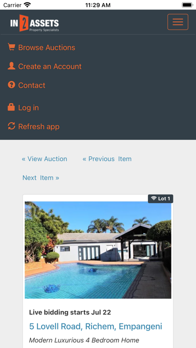 In2Assets App screenshot 3