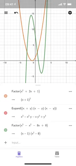 Game screenshot GeoGebra CAS Calculator hack