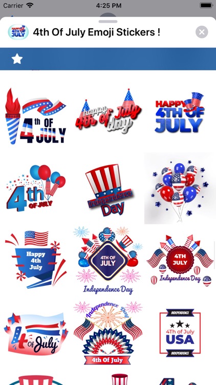 4th Of July Emoji Stickers ! screenshot-3