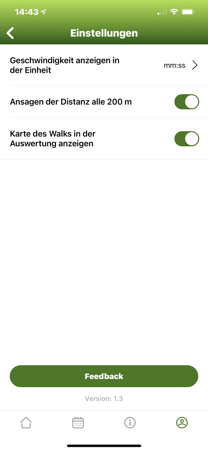 Apotheken Umschau Walking Test