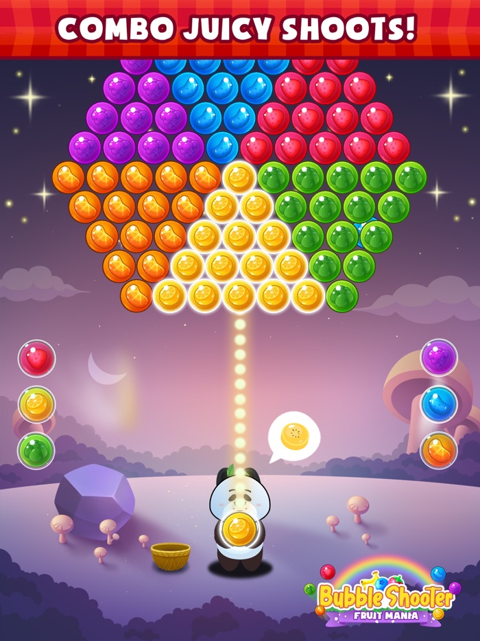 Bubble Fruit Pop Shooter Mania