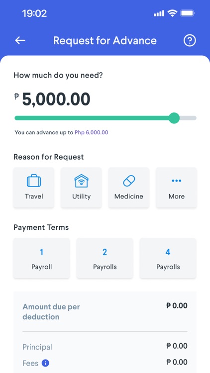 Advance - Salary on-demand