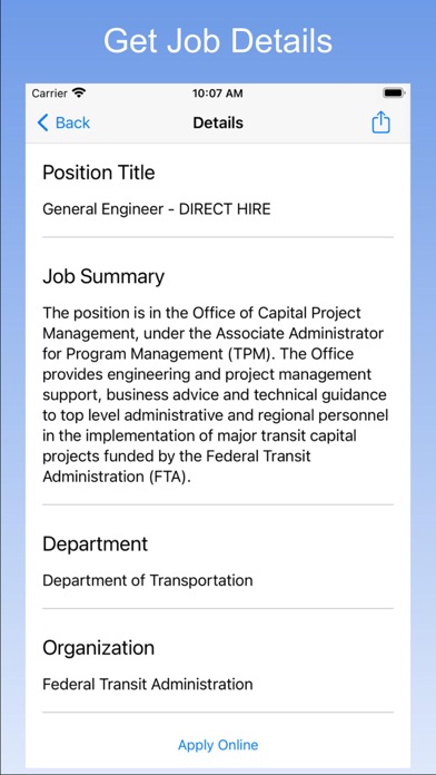 How to cancel & delete Gov Job Search from iphone & ipad 4