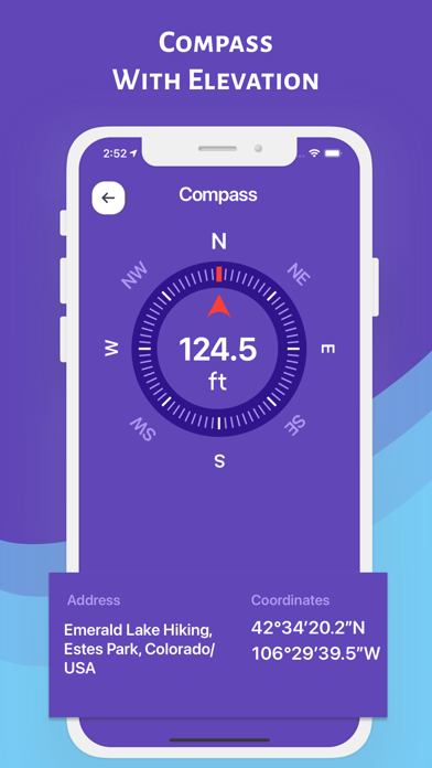 Altimeter: Elevation, Compass screenshot 3
