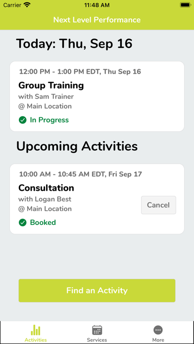 App preview